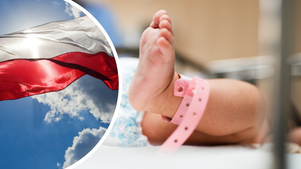 Bebislycka i Polen när kvinna födde sexlingar