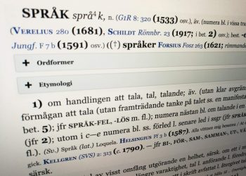 Svenskarna (och invandrarna) och språket