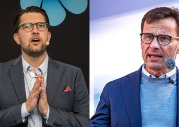 Ulf Kristersson och Jimmie Åkesson i möte för att diskutera samarbete