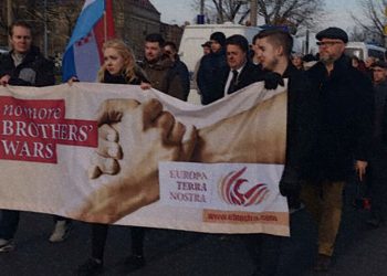 Nick Griffin inför Dresdenmarschen: No more brothers’ war