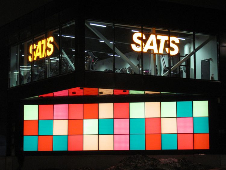 Sats i Kista centrum. Foto: Wikimedia Commons