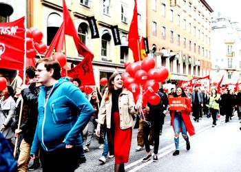Inga gapande Socialdemokrater 1 maj