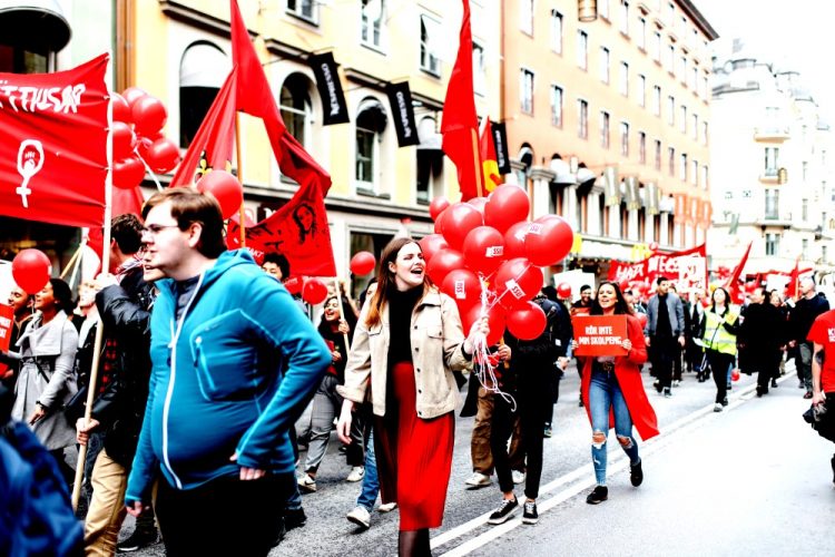 SSU demonstrerar 2018, något vi slipper se 2020. Foto: Flickr / SSU