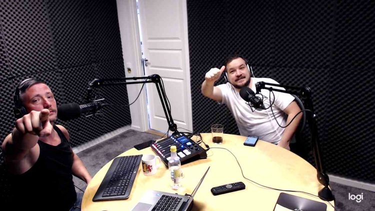 Daniel och Dan, glada som alltid. (Nej, men just på denna bilden iallafall.)