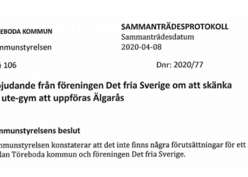 Vilkas väl vill Töreboda kommun?