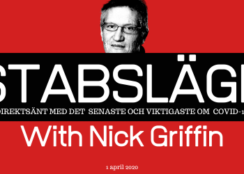 Stabsläge 1 mars – With Nick Griffin