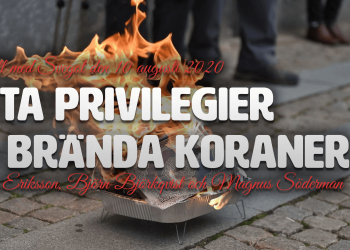 Vita privilegier och brända koraner – Gäst: Rasmus Paludan (Kväll med Svegot #97)