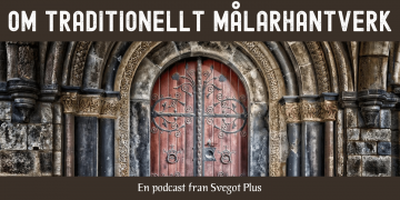 Om traditionellt målarhantverk