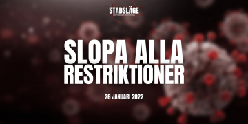 Slopa alla restriktioner nu!