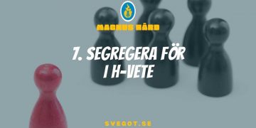 Segregera för i h-vete