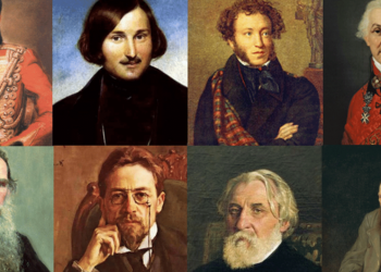 Om stora ryska och ukrainska författare i rysshatartider