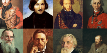 Om stora ryska och ukrainska författare i rysshatartider