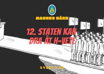 Staten kan dra åt h-vete