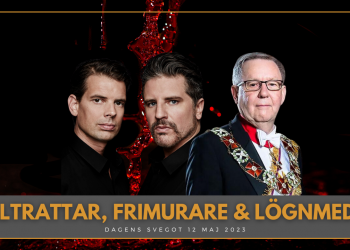Maktens taltrattar, frimurarna och lögnmedia