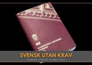 Du blir svensk utan krav