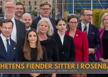 Frihetens fiender sitter i Rosenbad