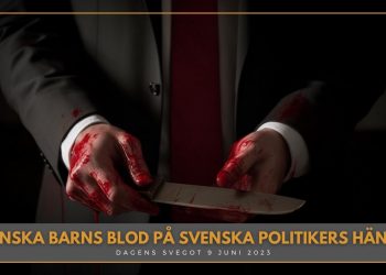 Franska barns blod på svenska politikers händer