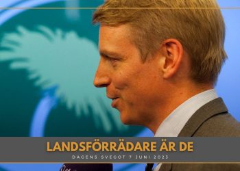 Landsförrädare är de