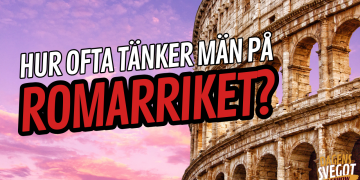 Hur ofta tänker män på Romarriket?