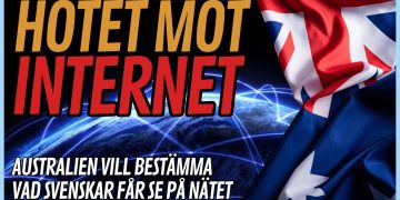 Australien vill bestämma vad svenskar får se på nätet