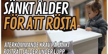 16 år för att få rösta i allmänna val?