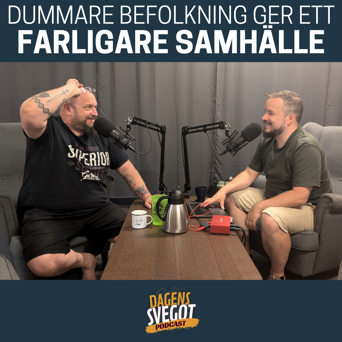 Redaktionen, författare på Podcasts från Det fria Sverige