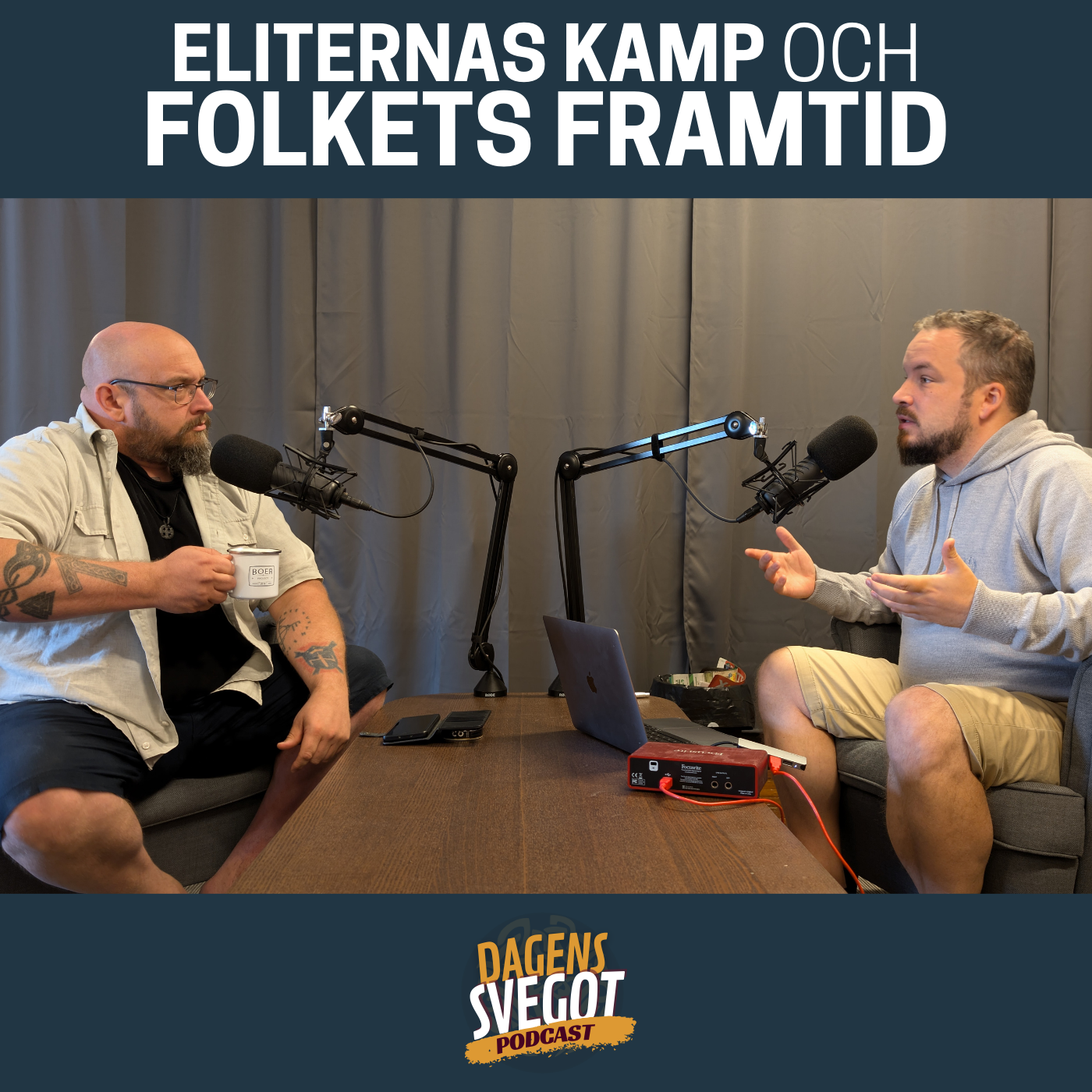 Redaktionen, författare på Podcasts från Det fria Sverige