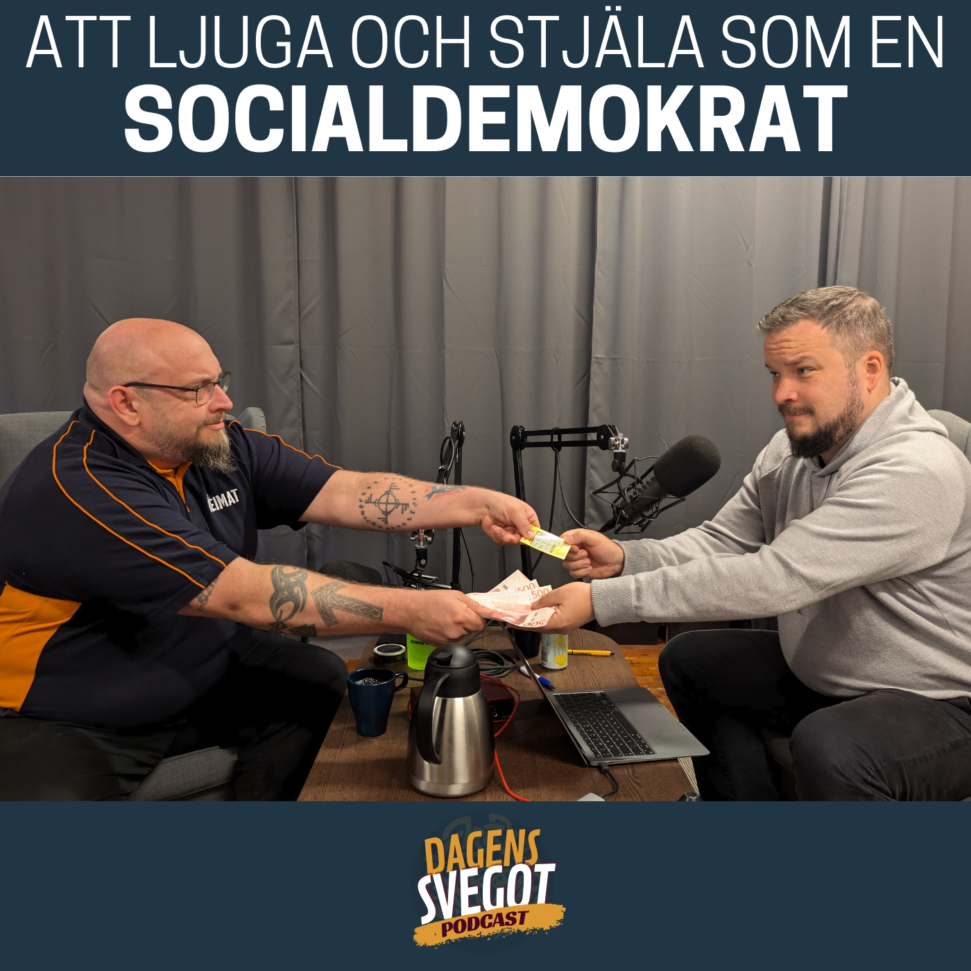 Redaktionen, författare på Podcasts från Det fria Sverige