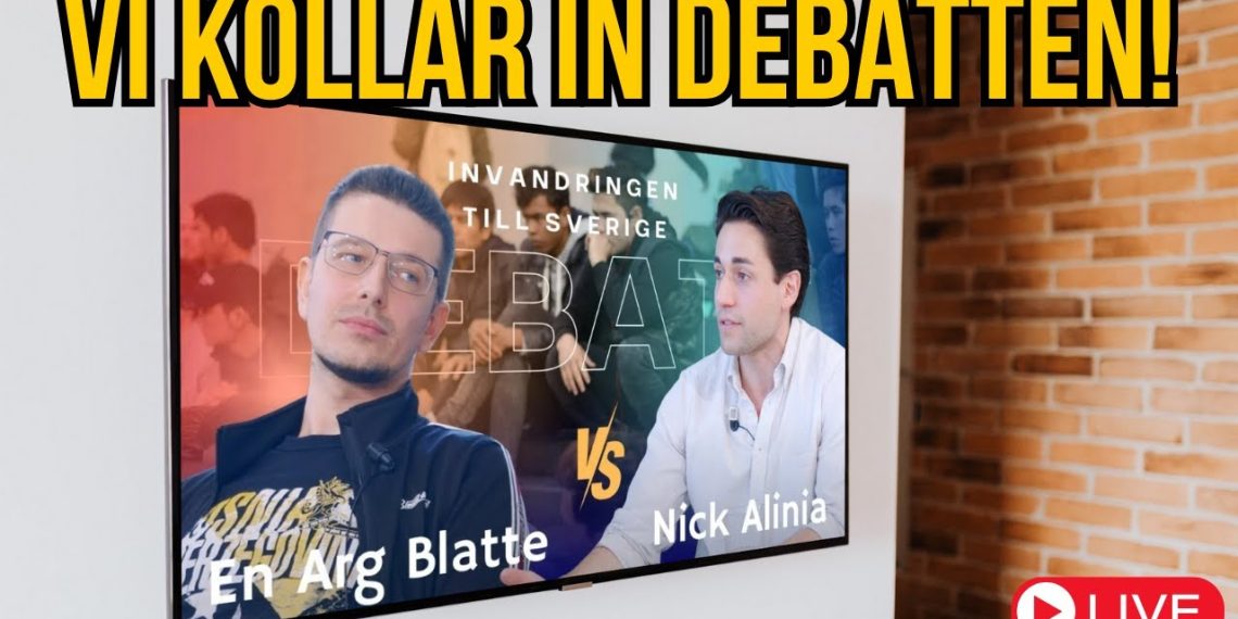 Vi kollar in debatten mellan Nick Alinia och ”En Arg Blatte”