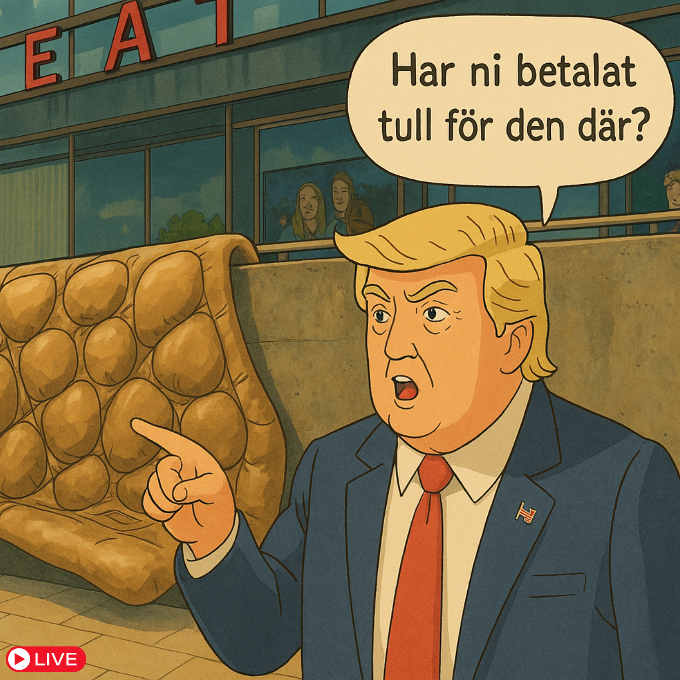 Tullar och täcken i turbulensens tecken