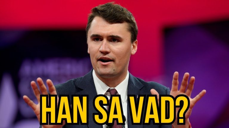 Hur dum i huvudet är Charlie Kirk?