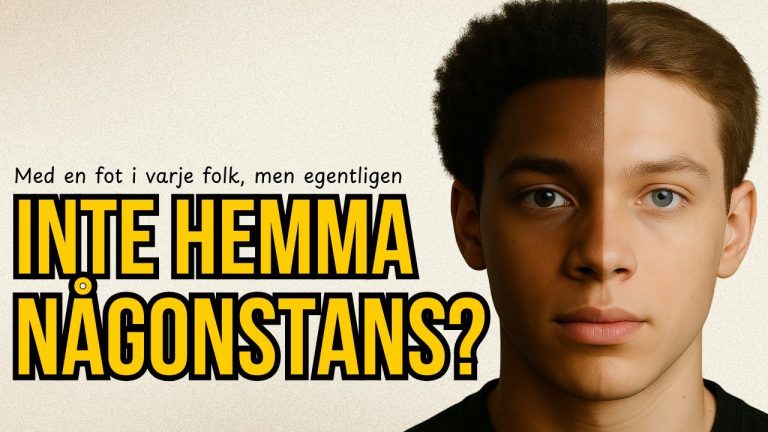 ”Mellanförskapet” – Framtiden för ”mixade barn” i Sverige