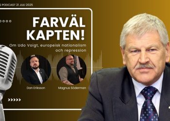 Om Udo Voigt, europeisk nationalism och repression