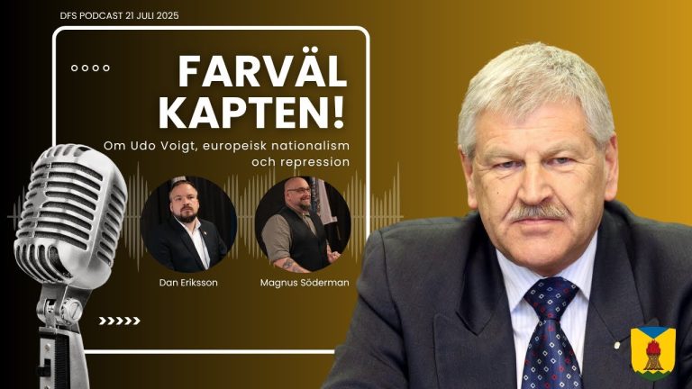 Om Udo Voigt, europeisk nationalism och repression